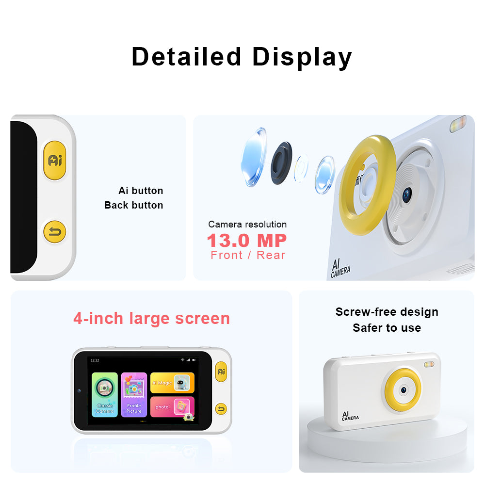 Vcivik™ AI Kids Learning Camera - Intelligent Technology That Helps Children Think Beyond Screens