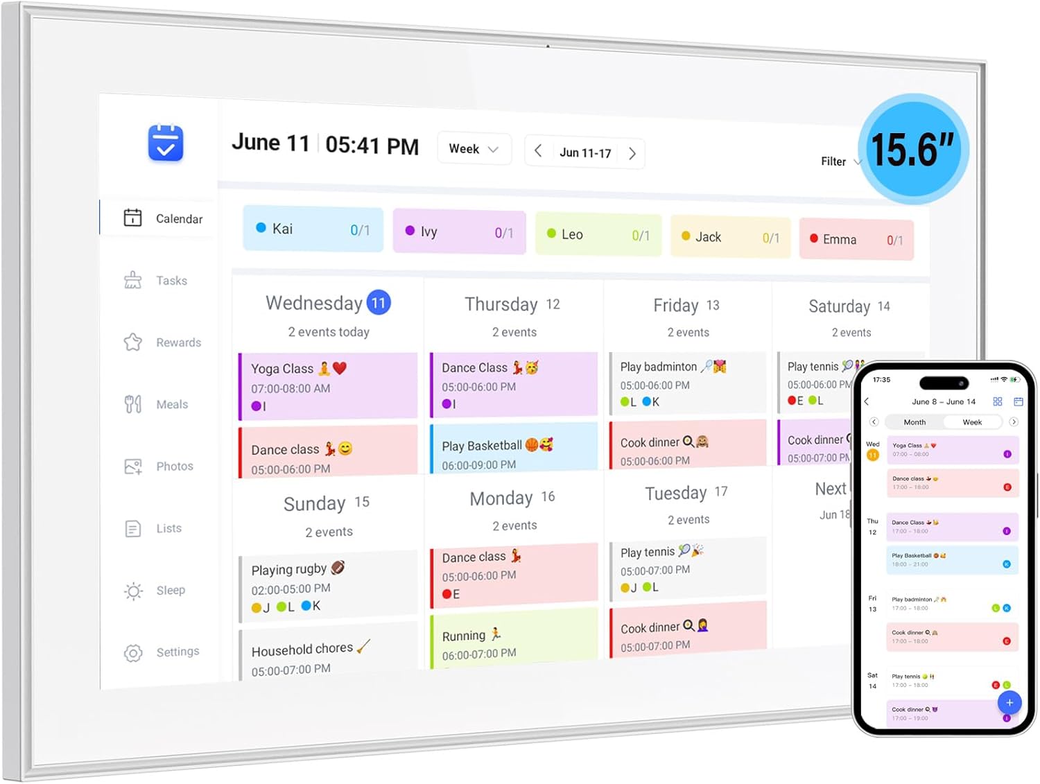 Vcivik™ AI Calendar 15.6inch